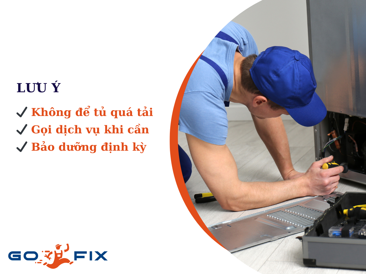 Lưu ý sau khi thay cảm biến tủ lạnh