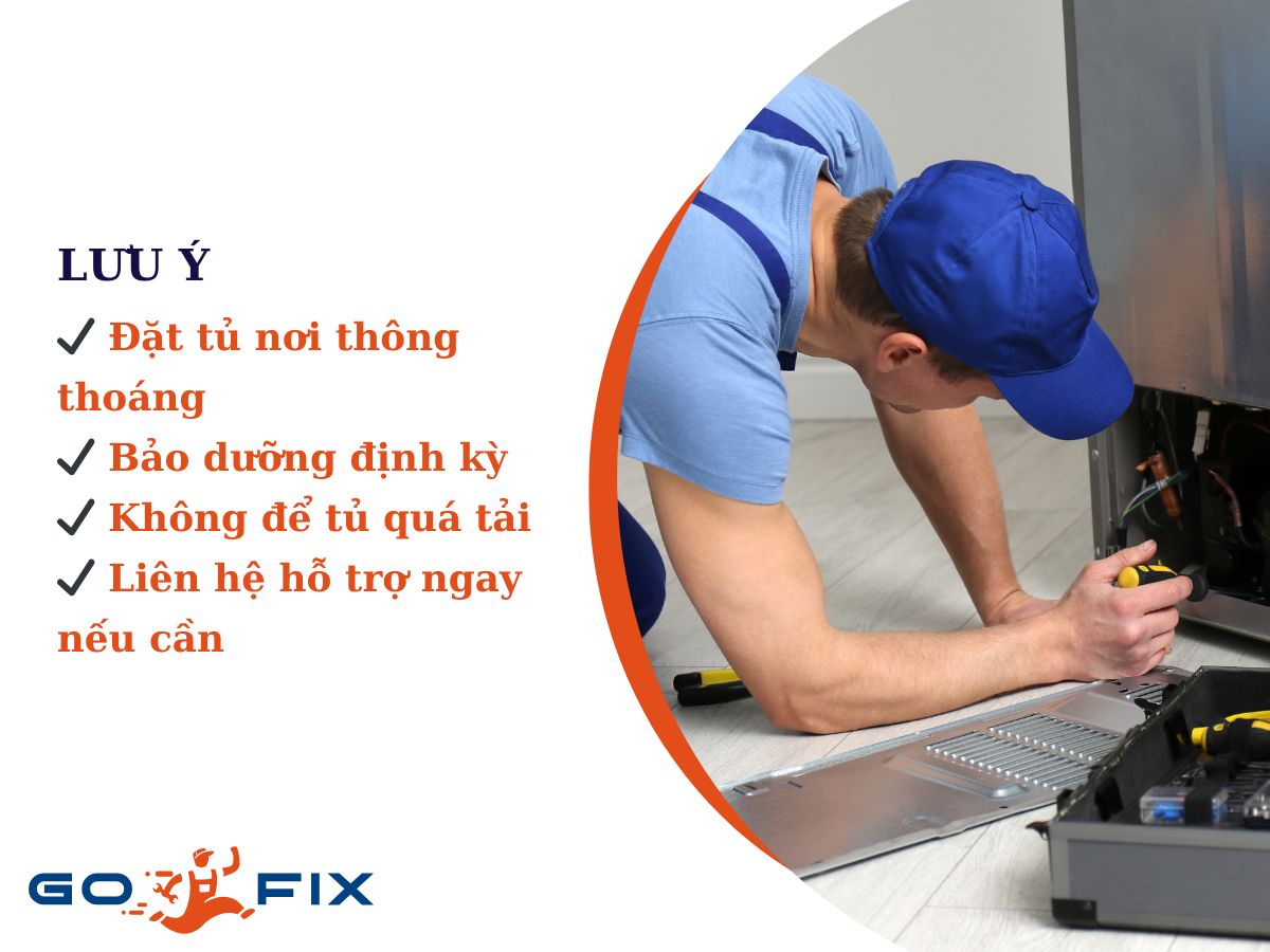Lưu ý sau khi thay tủ lạnh