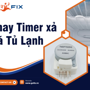 Thay timer xả đá