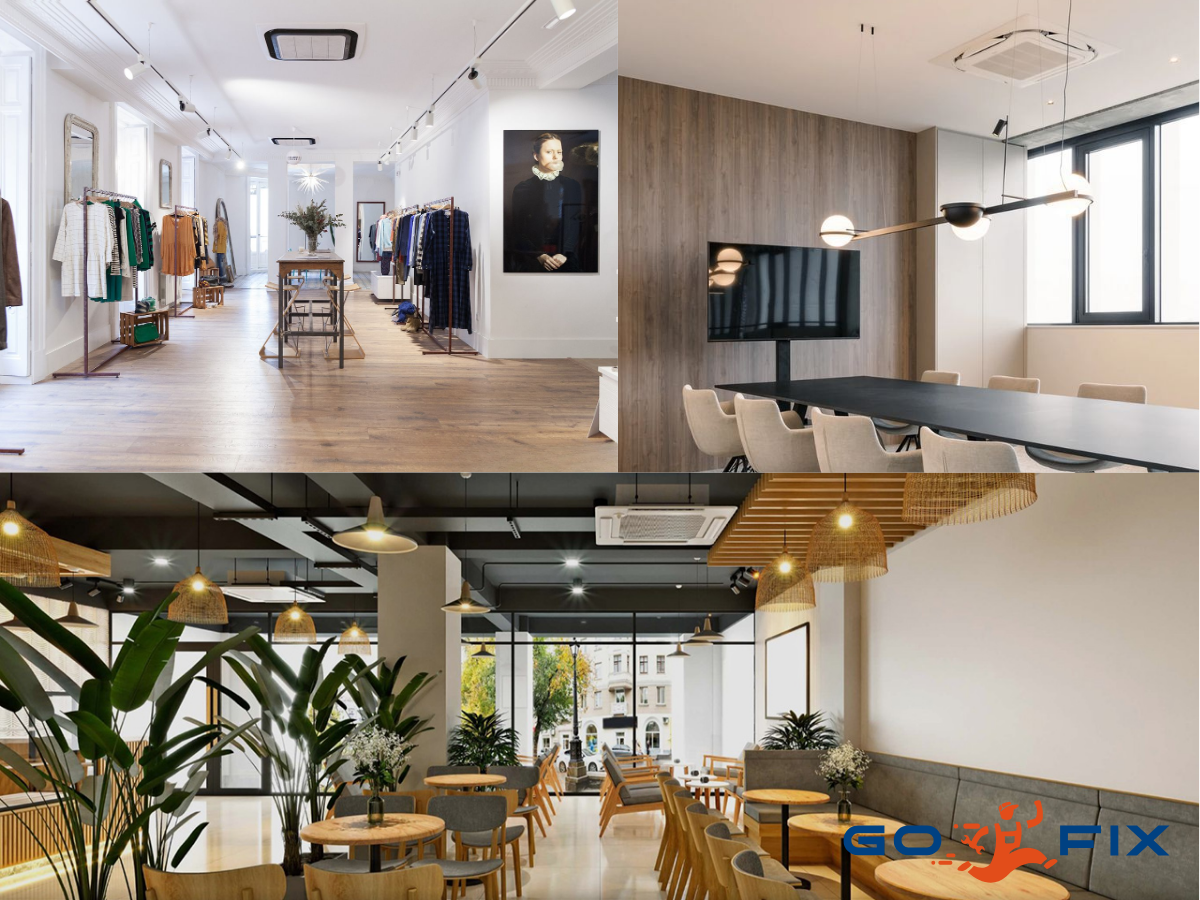 Vị Trí Lắp Đặt Máy Lạnh Âm Trần