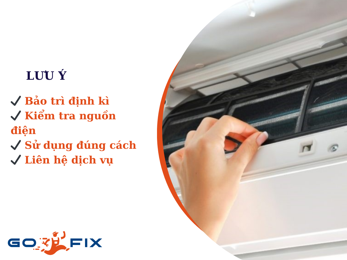 Lưu ý sau khi thay cánh quạt dàn lạnh máy lạnh