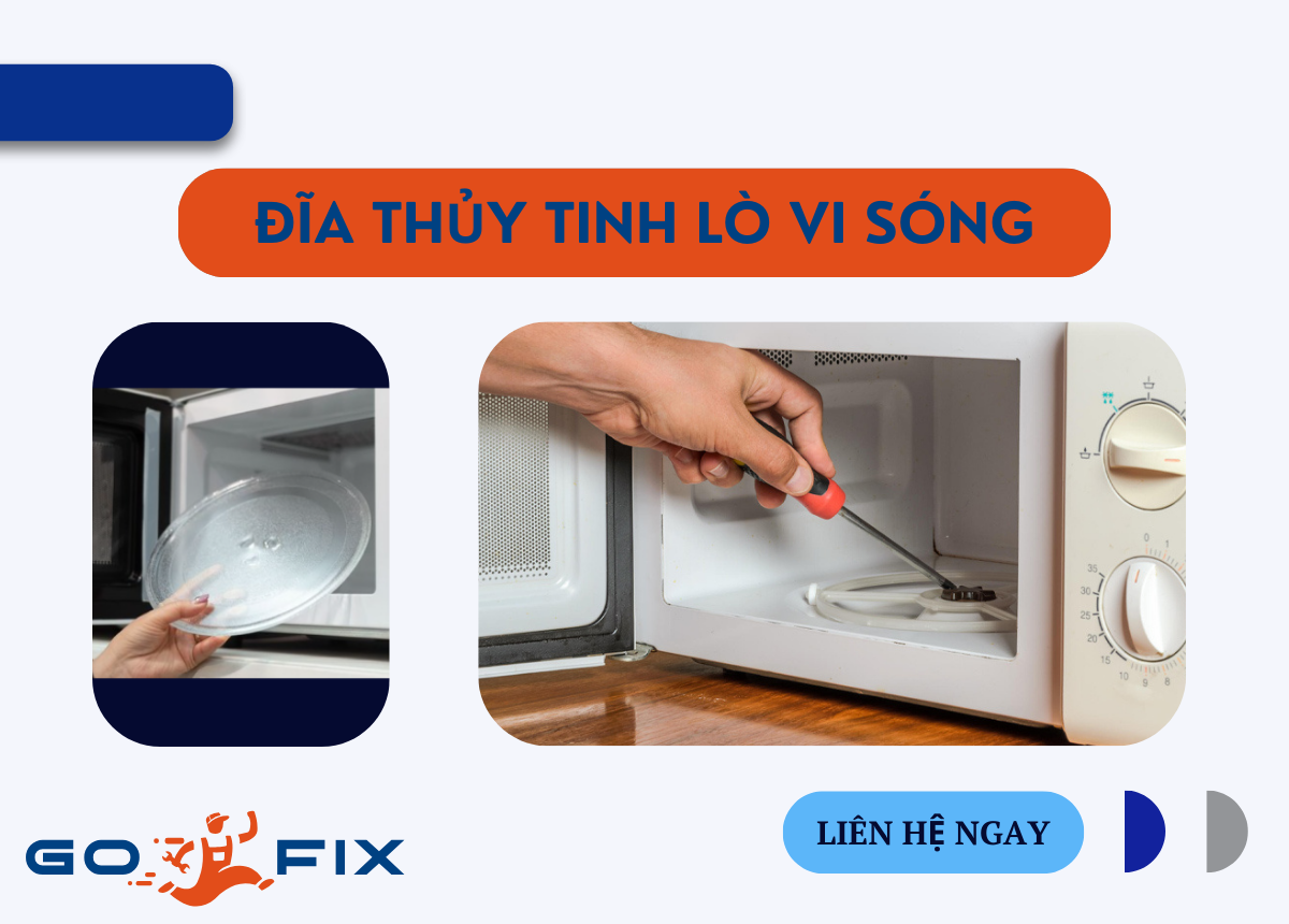 Đĩa thủy tinh lò vi sóng
