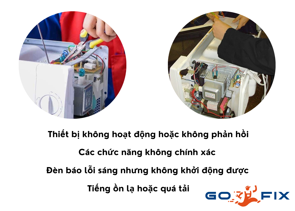 Dấu hiệu cần sửa board mạch điều khiển