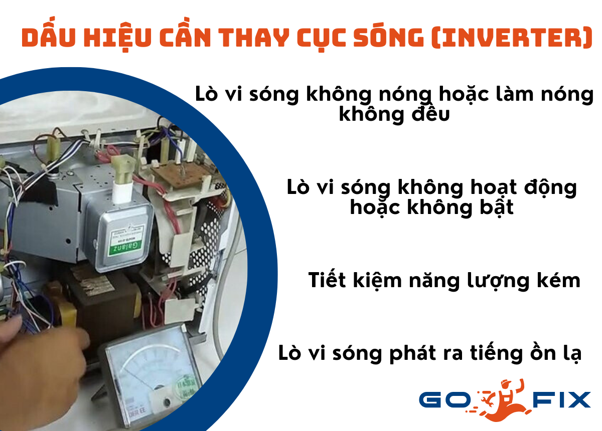 Dấu hiệu cần thay cục sóng (Inverter)