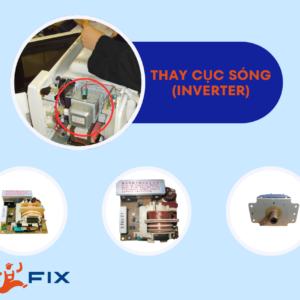 Thay cục sóng (Inverter)