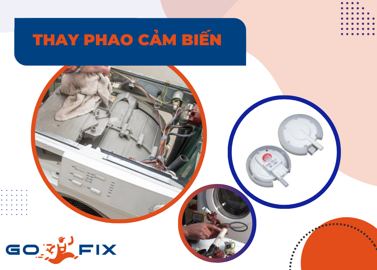Thay phao cảm biến