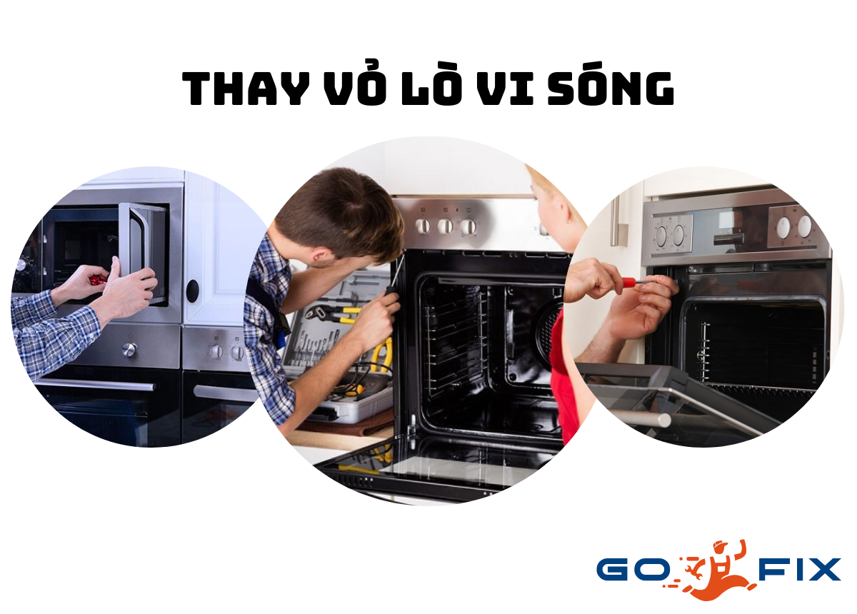 Thay vỏ lò vi sóng